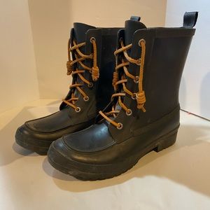 Sperry Top Sider Wellies Rain Boots size 7